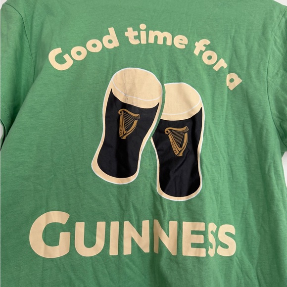 Guinness Beer Green Tee with Pint Design - Picture 5 of 5